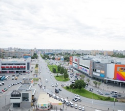 Стандарт с двумя кроватями с видом на город в Cosmos Astrakhan Hotel