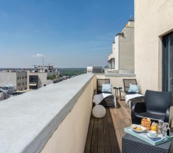 Двухместный номер Terrace двуспальная кровать в Vincci Capitol