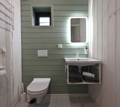 Мини-Барнхаус "Мальдивы" с террасой в Река & Песок