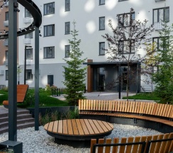 ЖК СИМПЛ Студия А, закрытый двор, новинка июнь 2024 в Gosh.rent
