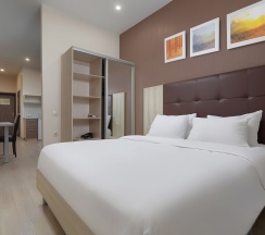 Улучшенные апартаменты с кроватью King-size в Tulip hotel apartments