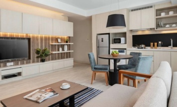 Двухместный люкс Premier c 1 комнатой двуспальная кровать в Oasia Suites Kuala Lumpur