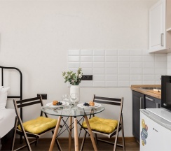 Orange - 2х местные апартаменты-студия у Ботанического сада (2 этаж) в Smart Lofts Moscow