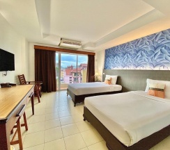 Двухместный номер Deluxe 2 отдельные кровати в Piyada Residence Powered By TecHotels