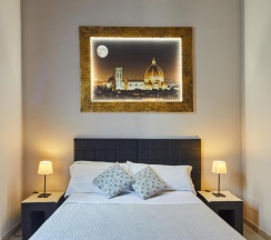 Одноместный номер Economy двуспальная кровать в Leone X Guest House