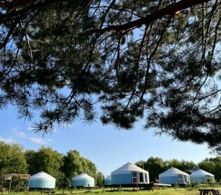 Юрта с изюминкой в Yurt resort