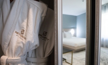 Двухместный люкс двуспальная кровать в Resident Hotel Gogol