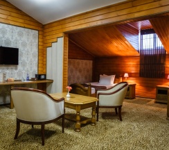 Двухместный номер Deluxe с красивым видом из окна 2 отдельные кровати в Chalet