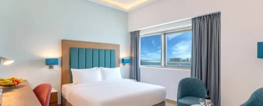Двухместный номер Deluxe с видом на город (двуспальная кровать) в Park Regis By Prince Dubai Islands