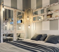 Двухместный люкс Comfort с видом на город (двуспальная кровать) в Loft