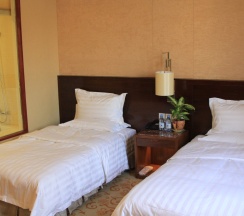 Двухместный номер Superior с красивым видом из окна 2 отдельные кровати в SoLuxe Hotel Almaty