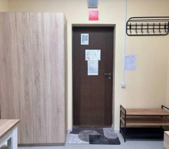 Кровать в общем номере в Хостел на Холмской