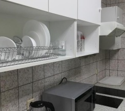 Кровать в 6-местном общем женском номере в Отель на Серпуховской