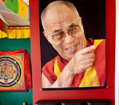 Кровать в 4-местном общем номере Будда в Дом Радости