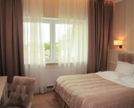 Номер стандарт с 1 двуспальной кроватью в Аура