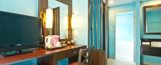 Двухместное бунгало Superior двуспальная кровать в Green Park Resort