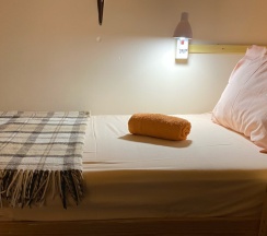 Отдельный четырехместный с двуярусными кроватями в Nice hostel