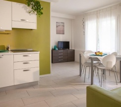 Апартаменты Цокольный этаж c 1 комнатой в Residence Sunrise Cesenatico