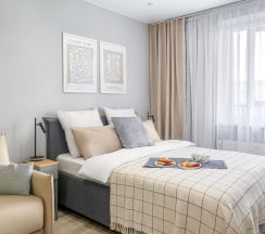 1-комнатные апартаменты студия в Wings