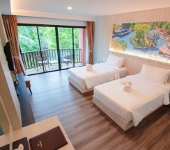 Двухместный номер Deluxe Premier 2 отдельные кровати в Duangjitt Resort & Spa