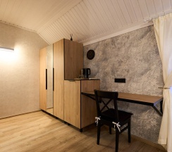 Двухместный номер с большой кроватью или двумя односпальными кроватями КОМФОРТ ПЛЮС в Морской