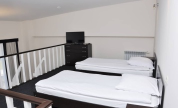 Двухместный люкс двуспальная кровать в Сотник