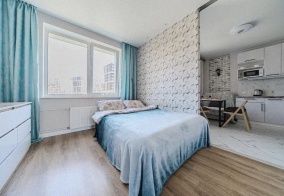 Апартаменты Апартаменты на Мурино Екатерининская ул 17 в Мурино