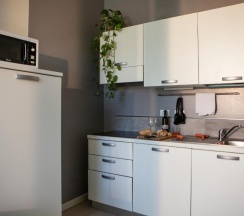 Апартаменты c 1 комнатой с балконом в Residence Sunrise Cesenatico