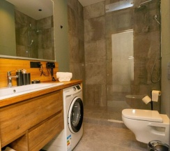 Апартамент 10 Двухместный Полулюкс  с потрясающим видом на Москва Сити (с душем) в Ap-in aparts