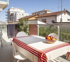 Семейные апартаменты c 1 комнатой с балконом в Residence Sunrise Cesenatico