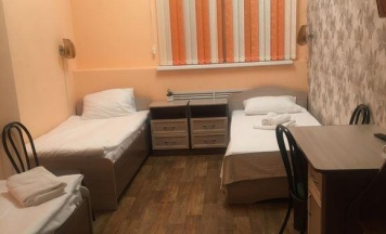 Кровать в 3-местном общем номере в Чулым