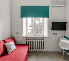 1-комнатные апартаменты студия 14-1 в Good Room Guru (Гуд Рум Гуру) на улице Земляной вал