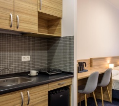 Номер студия стандарт с 1 двуспальной кроватью в Odoyev. Sky