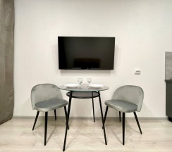 Апартаменты-студио в ЖК "ArtLine" (метро Старая деревня 5 мин.пешком) в Rauktis apartments