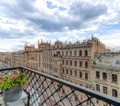Делюкс с балконом в Nevskiy Eclectic by Akyan