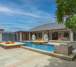 Вилла с 3 комнатами с видом на бассейн в Dhevan Dara Resort & Spa