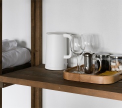 Room for romantic. Мансарда с террасой и камином размещение 1-2 человека. в Nikolaevbuilding