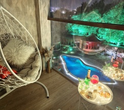 4х местный полулюкс с видом на колесо обозрения в Эргес