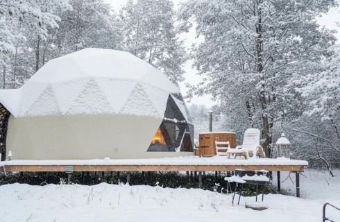 д. Лебедки: Глэмпинг Вазуза Лав