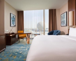 Двухместный номер Expo View Deluxe двуспальная кровать в Hilton Astana