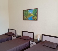 Номер стандарт семейный с 5 односпальными кроватями в Бестужев