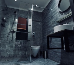 Люкс с одной кроватью размером King Size с окном (Отель Мёд) в Мёд & Маяк