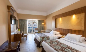 Двухместный номер Standard с видом на море 2 отдельные кровати в Naama Bay Hotel & Resort