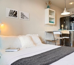 Студия на ул. Лазурная, 28 (Объект №162, этаж 12) в Hugge Place
