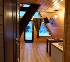 Двухместный коттедж Standard двуспальная кровать в Aframe-Village