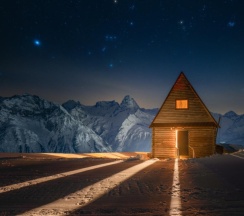 Четырёхместный коттедж с видом на горы в Summit Home