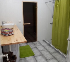 Комната комфорт с 2 двуспальными кроватями в Президент