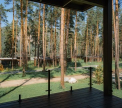 ДОМ ВОЗДУХ (Парящий Дом на холме) в Катунь Dom Hotels