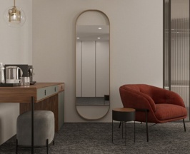 Двухместный люкс с балконом двуспальная кровать в Трубник