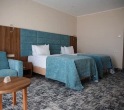 Двухкомнатный номер "Семейный" с видом на море в Grand hotel Anapa